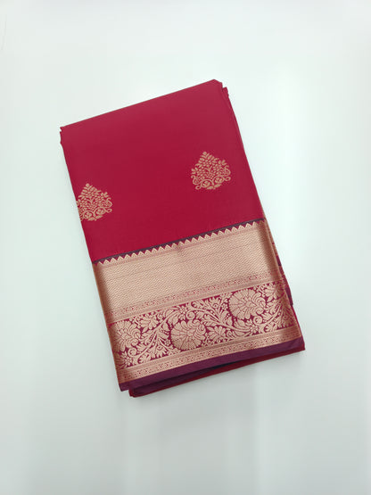 KANCHIPURAM SEMI SILK SAREE