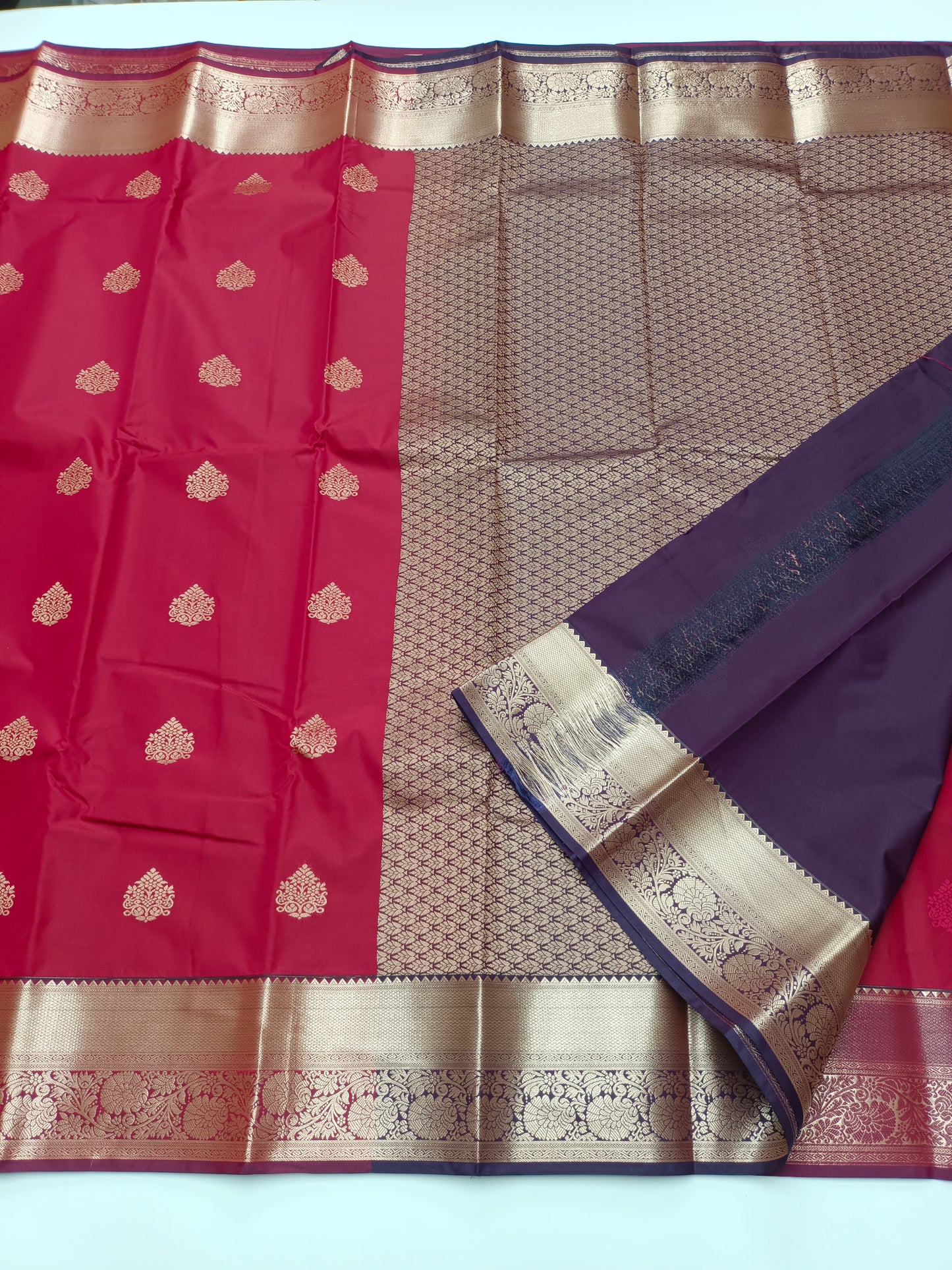 KANCHIPURAM SEMI SILK SAREE