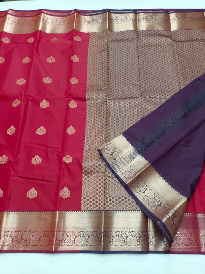 KANCHIPURAM SEMI SILK SAREE