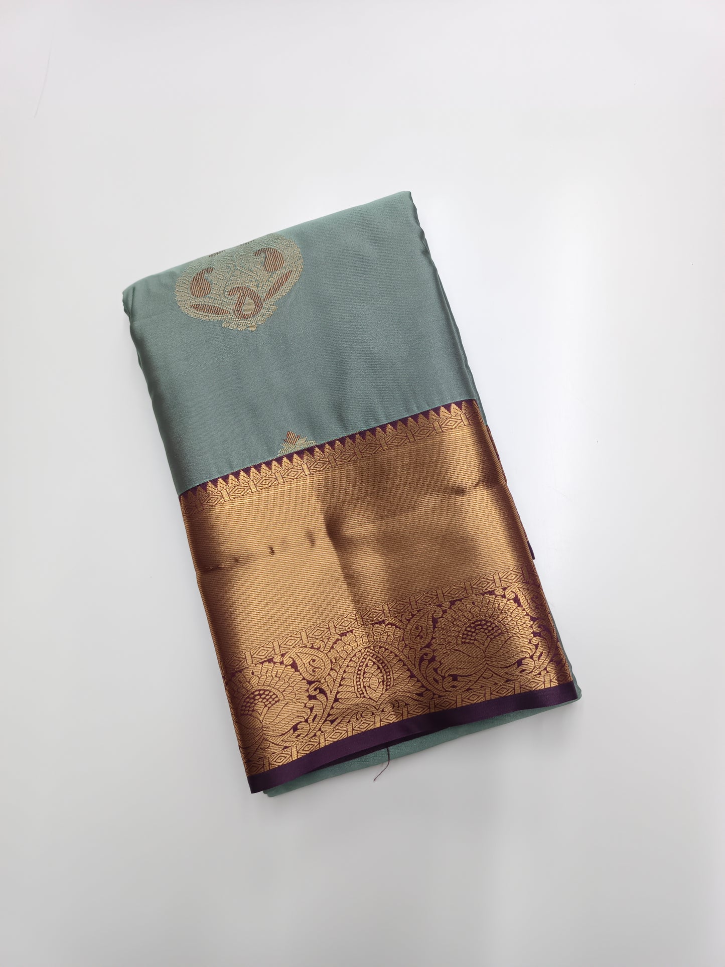 KANCHIPURAM SEMI SILK SAREE