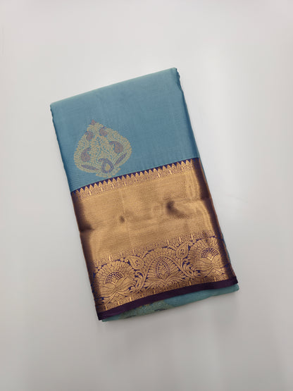 KANCHIPURAM SEMI SILK SAREE