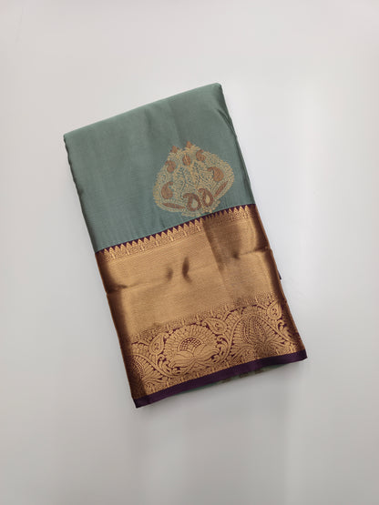 KANCHIPURAM SEMI SILK SAREE
