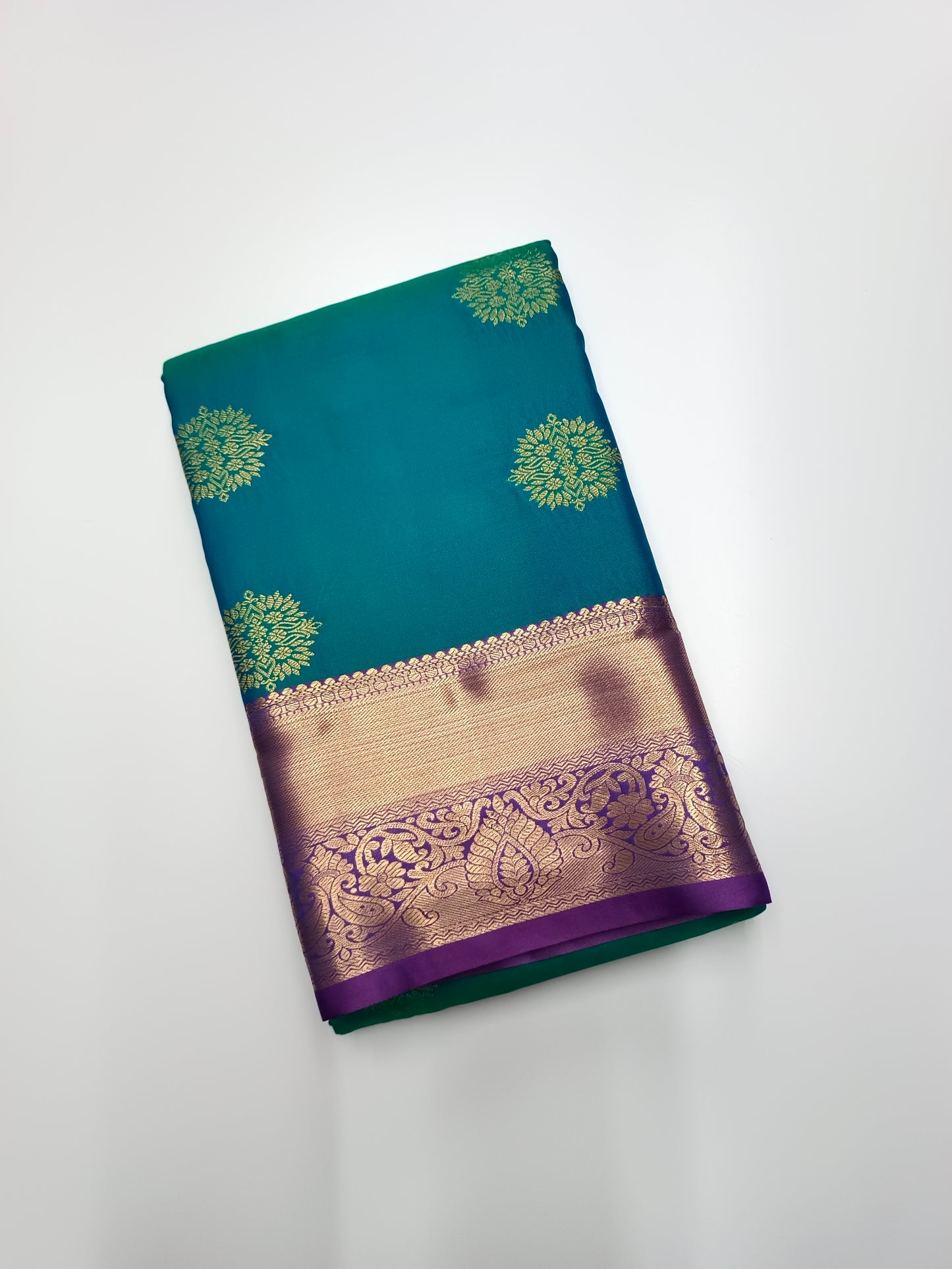 KANCHIPURAM SEMI SILK SAREE