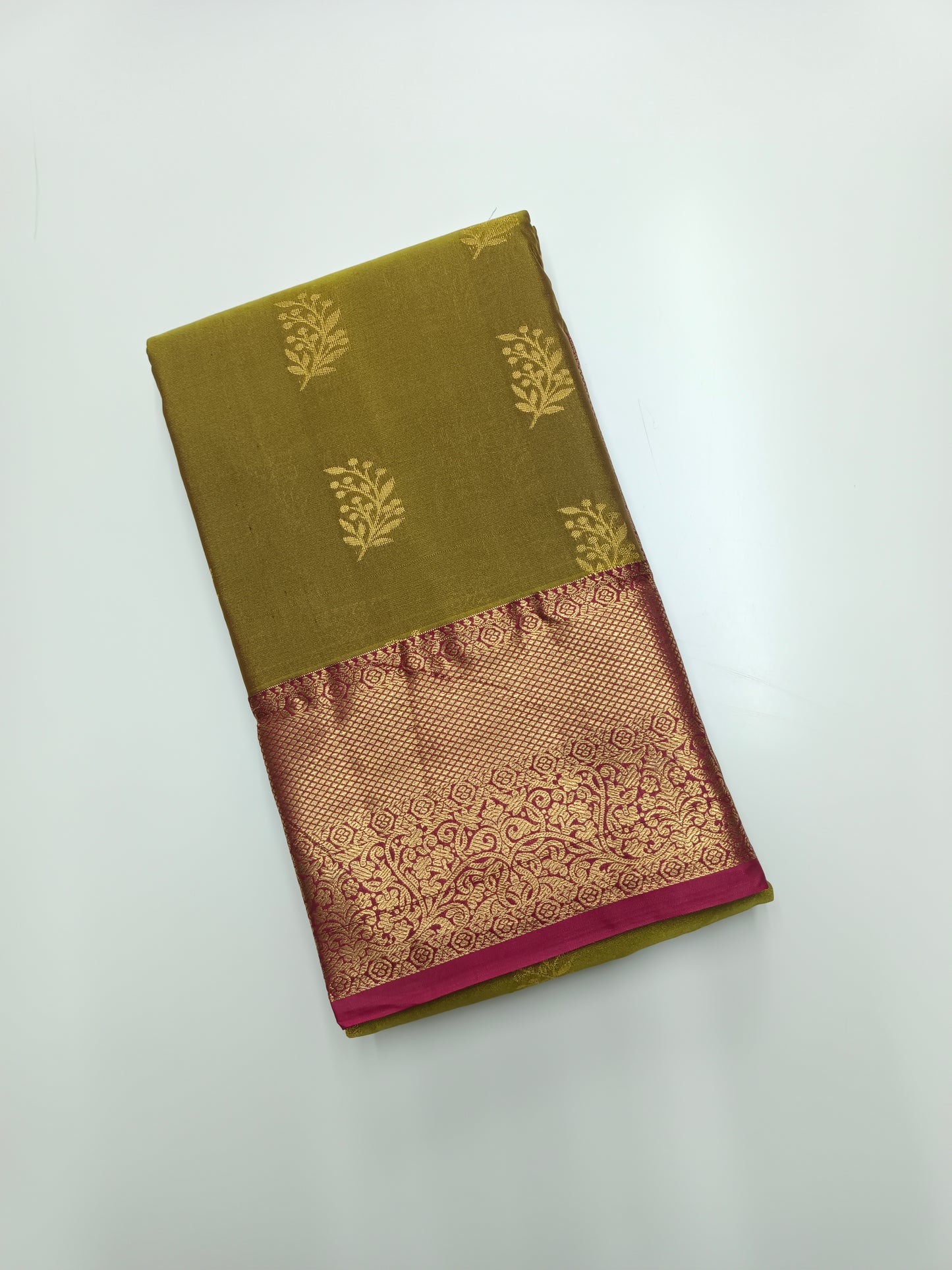 KANCHIPURAM SEMI SILK SAREE