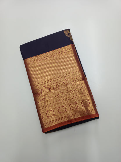 KANCHIPURAM SEMI SILK SAREE