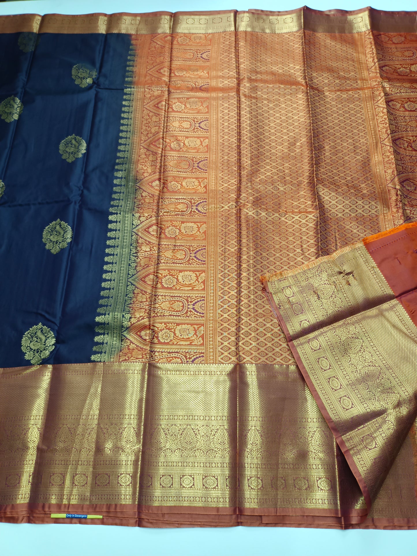KANCHIPURAM SEMI SILK SAREE