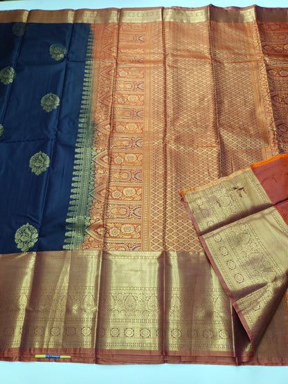 KANCHIPURAM SEMI SILK SAREE