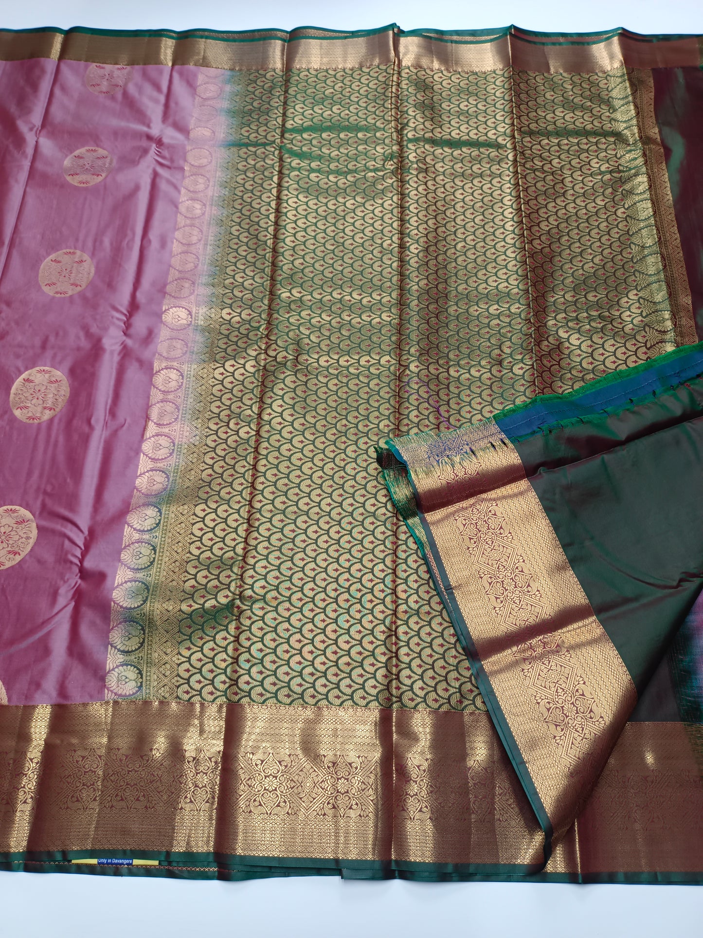 KANCHIPURAM SEMI SILK SAREE