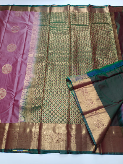 KANCHIPURAM SEMI SILK SAREE