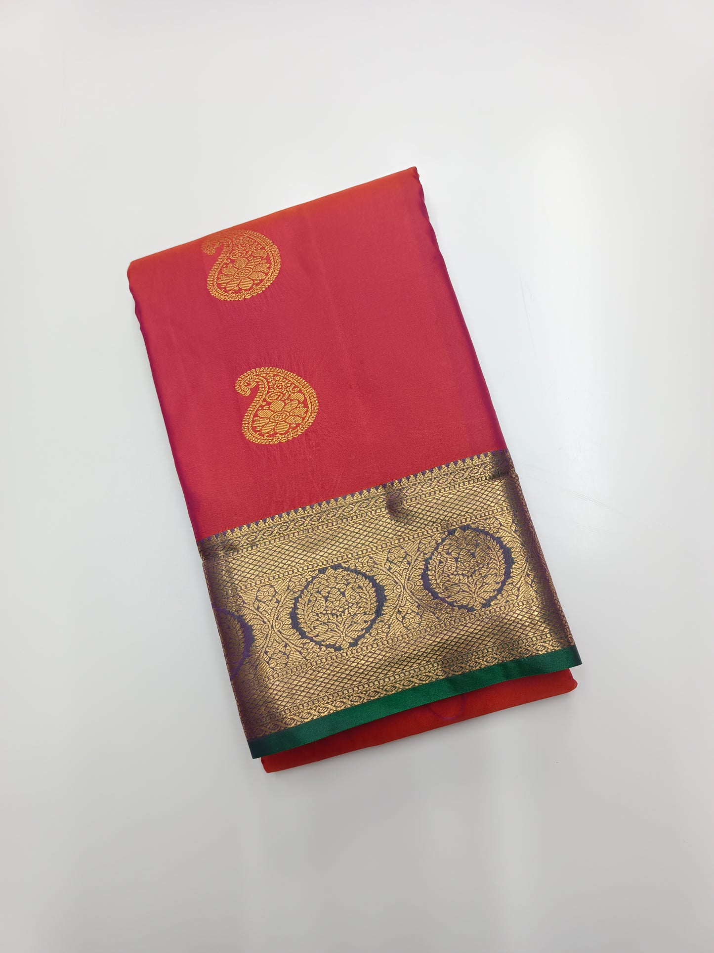 KANCHIPURAM SEMI SILK SAREE