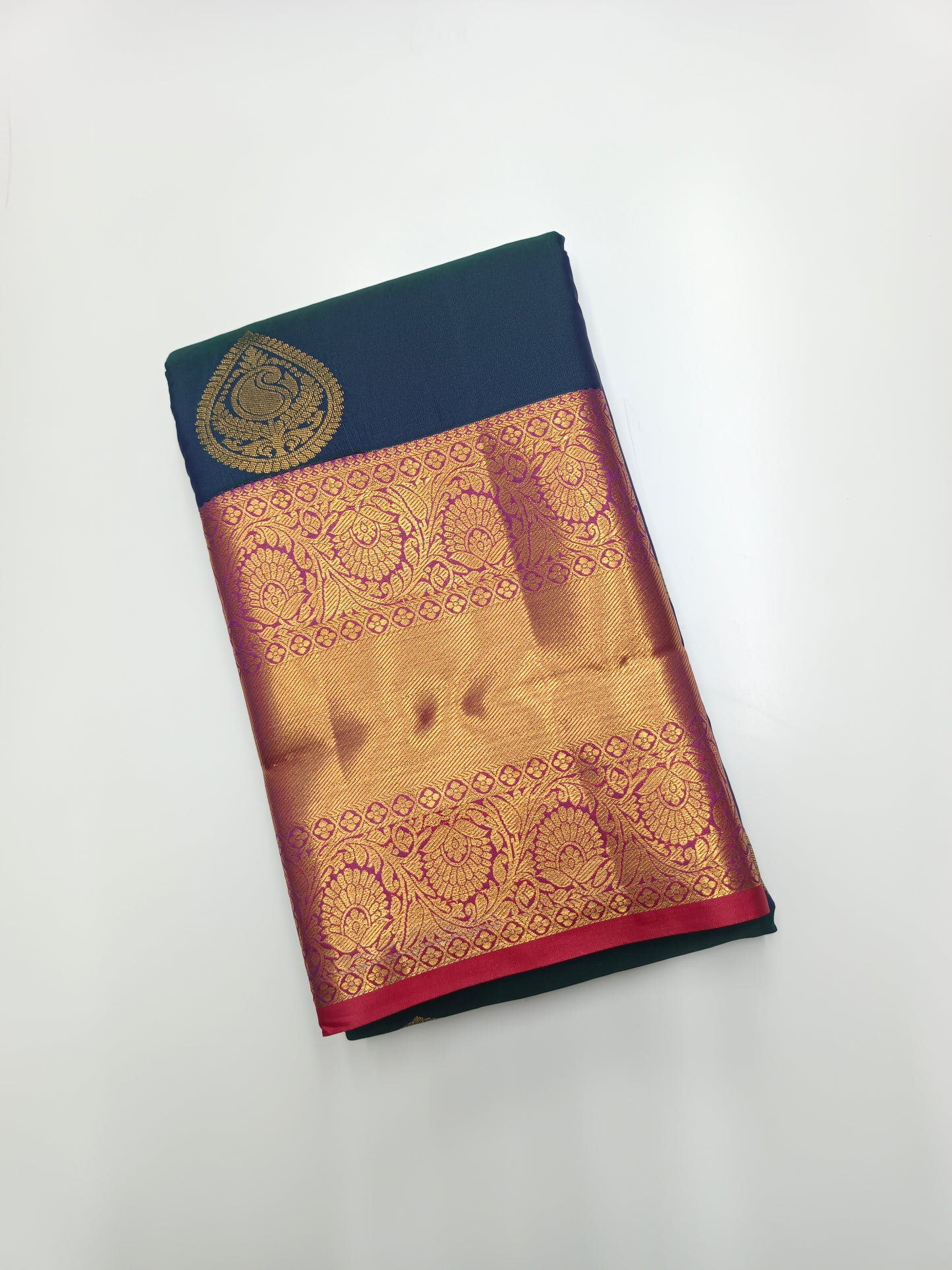 KANCHIPURAM SEMI SILK SAREE