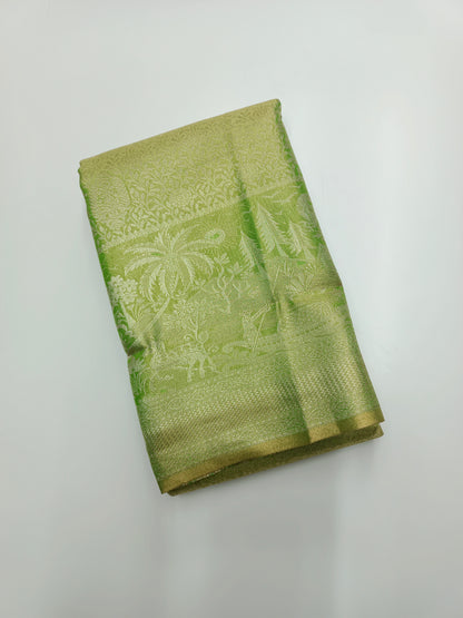 FANCY BROCADE SILK SAREE