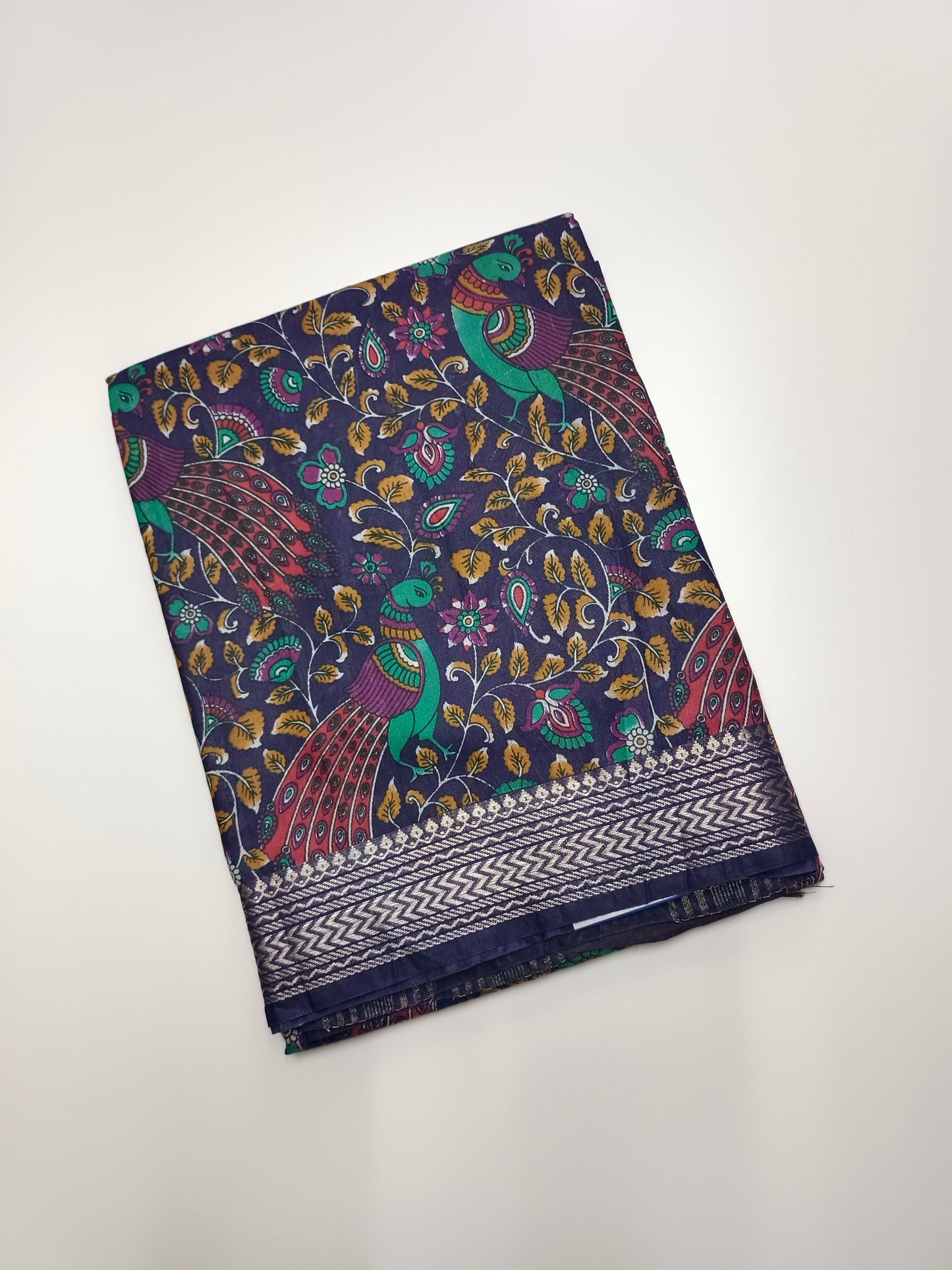 FANCY MAHESHWARI PRINTED BHAGALPURI SAREE