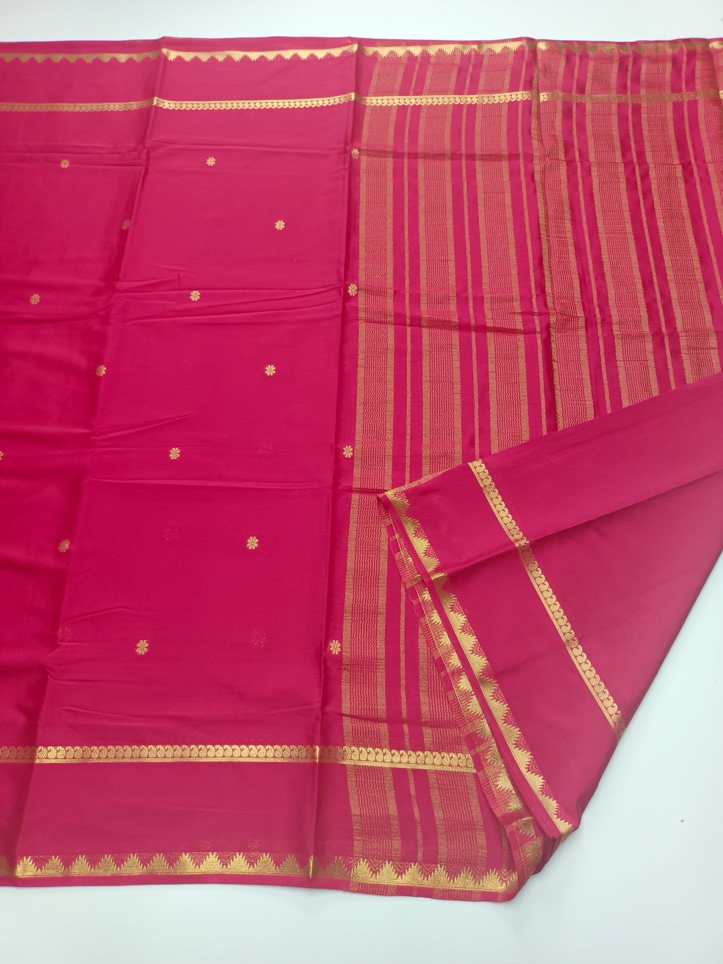 FANCY SEMI CREPE SILK SAREE