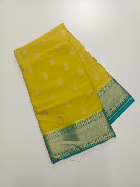 FANCY SEMI CREPE SILK SAREE
