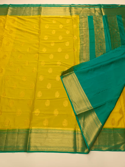 FANCY SEMI CREPE SILK SAREE