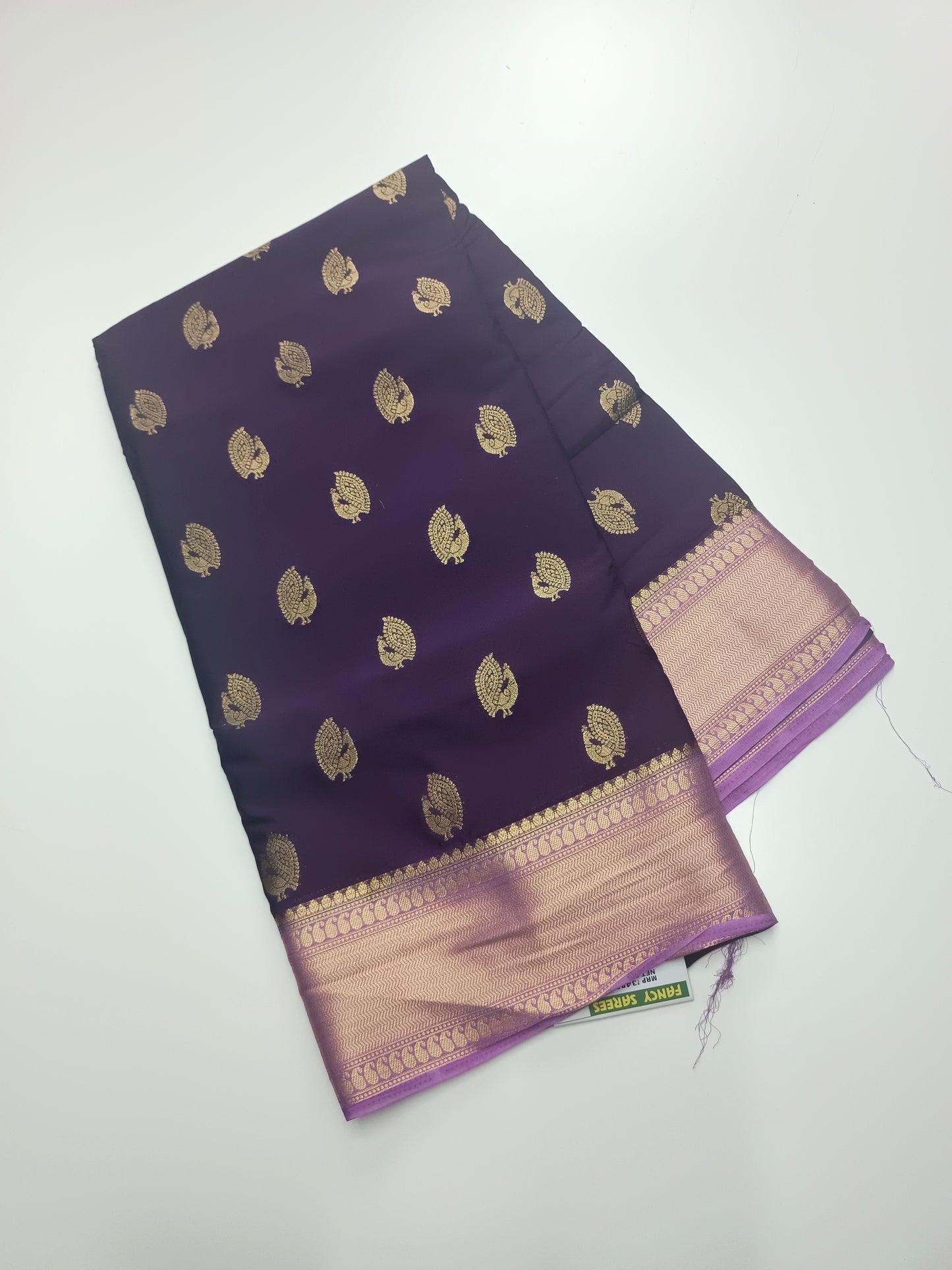 FANCY SEMI CREPE SILK SAREE