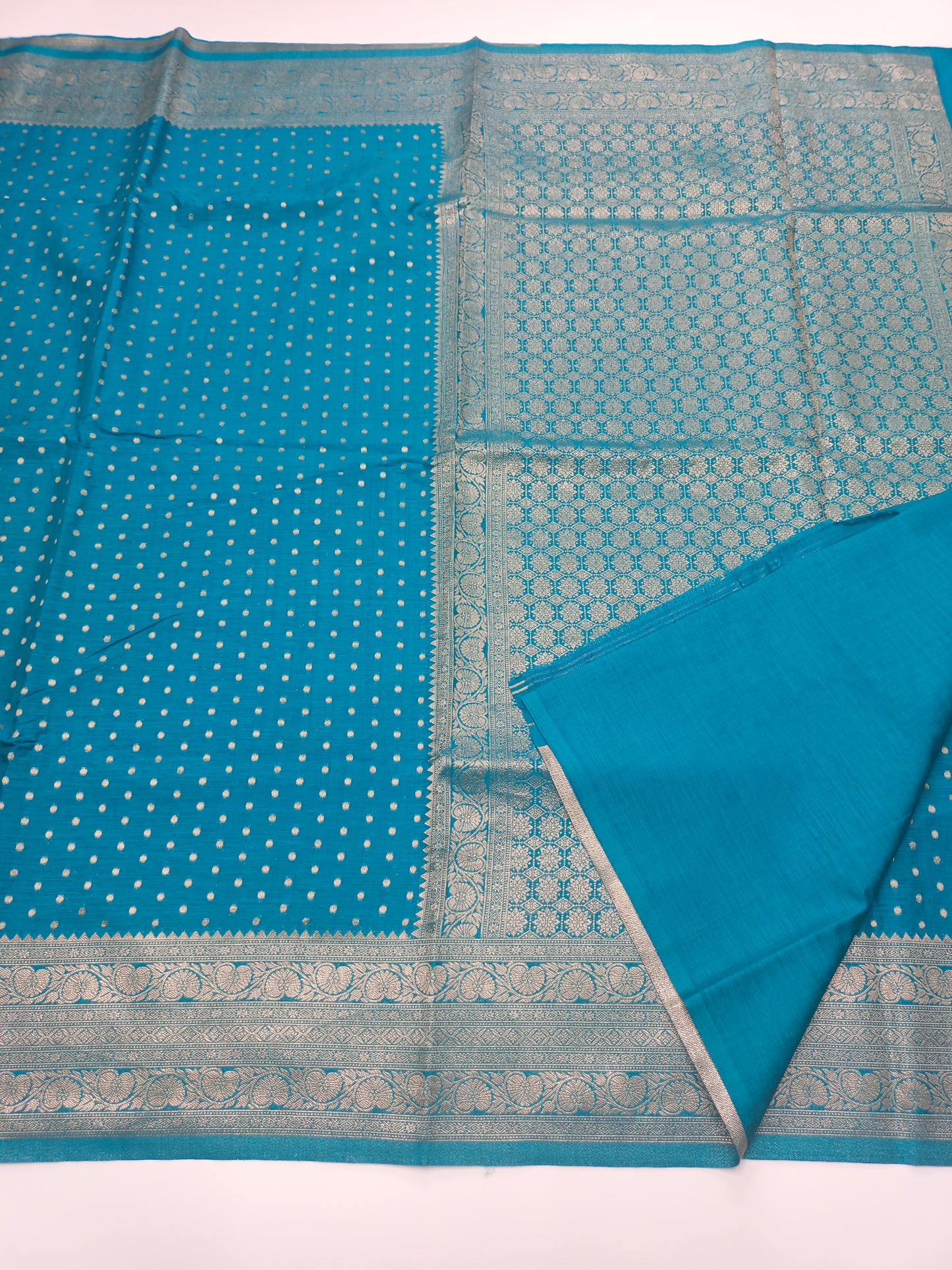SEMI SOFT BANARASI CREPE SAREE