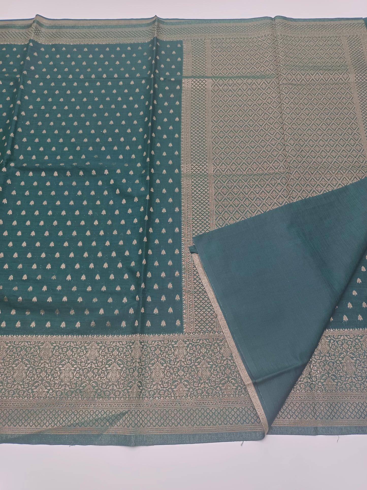 SEMI SOFT BANARASI CREPE SAREE