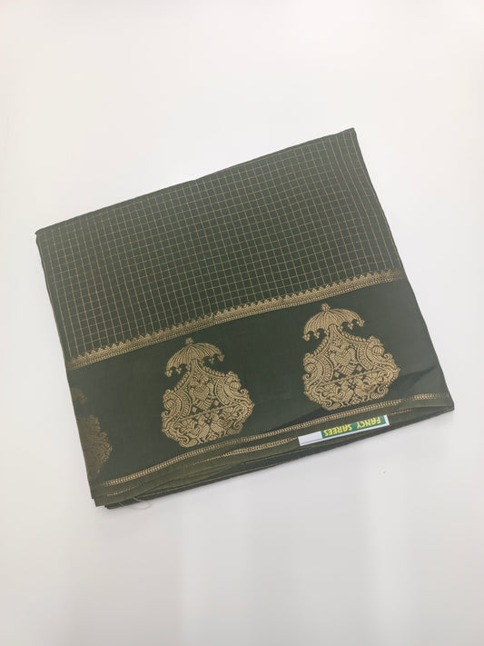 FANCY SEMI CREPE SILK SAREE