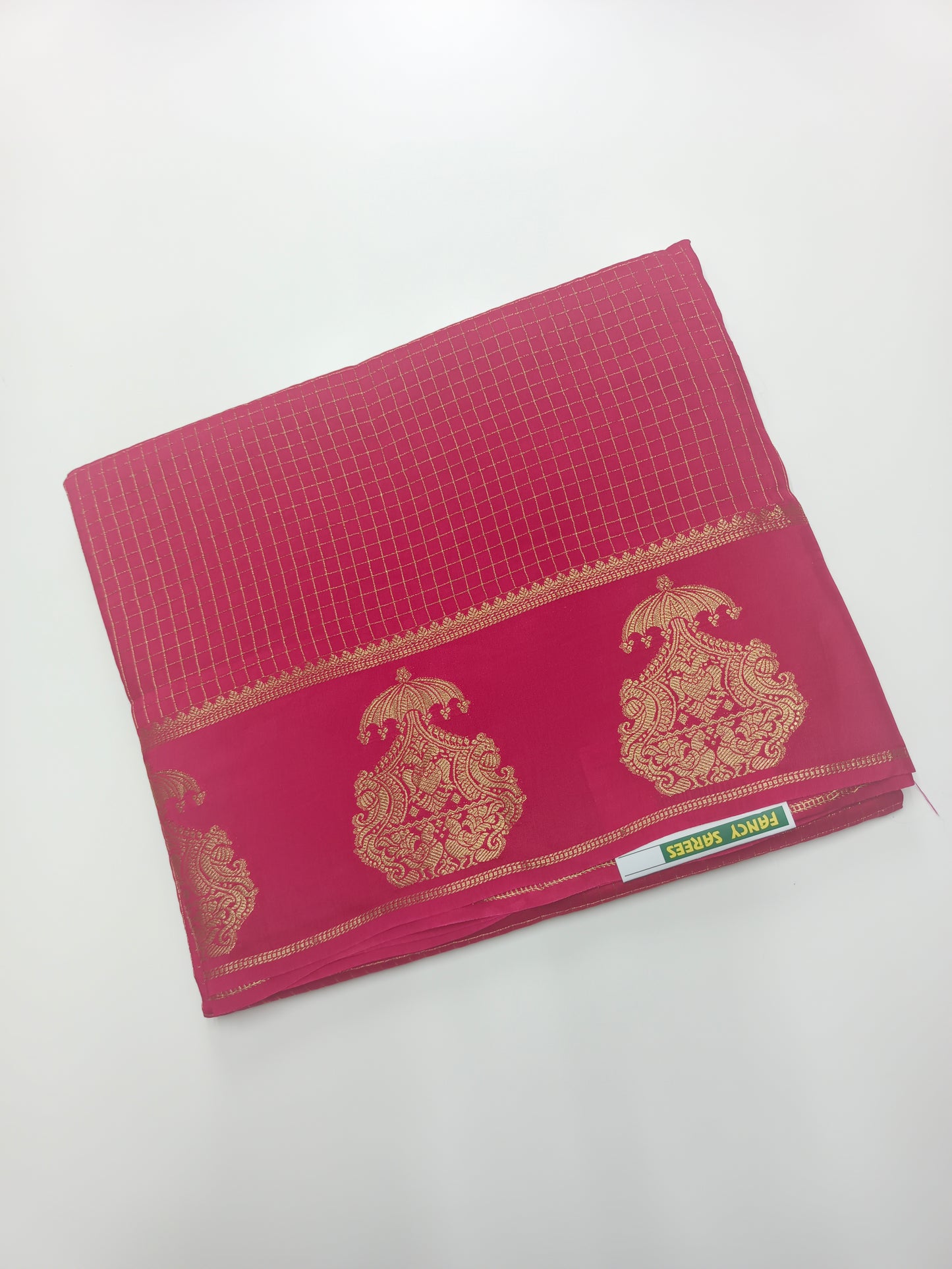 FANCY SEMI CREPE SILK SAREE