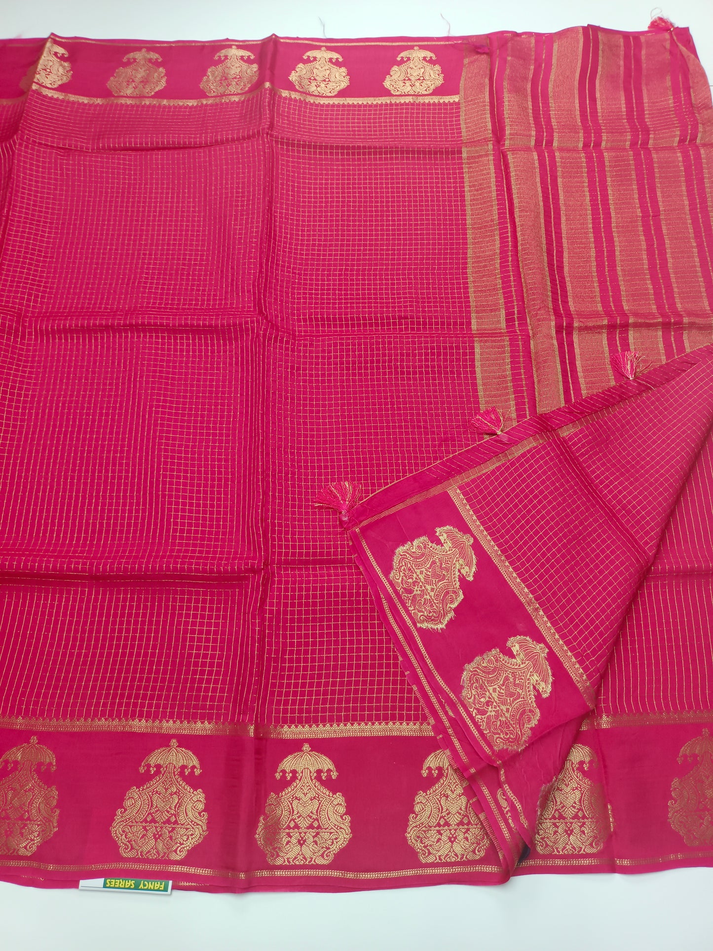FANCY SEMI CREPE SILK SAREE