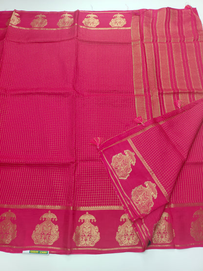 FANCY SEMI CREPE SILK SAREE