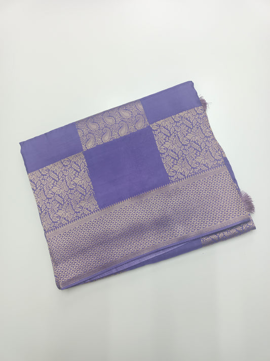 FANCY SATIN CREPE SILK SAREE