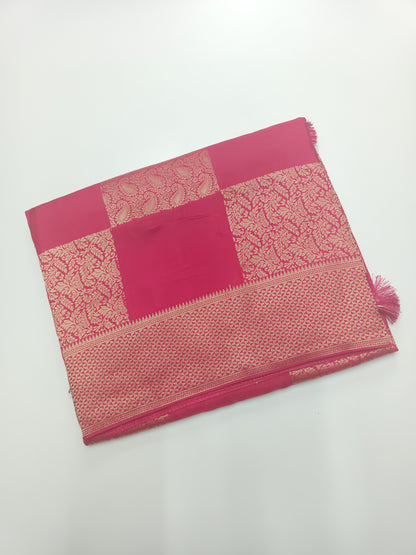 FANCY SATIN CREPE SILK SAREE
