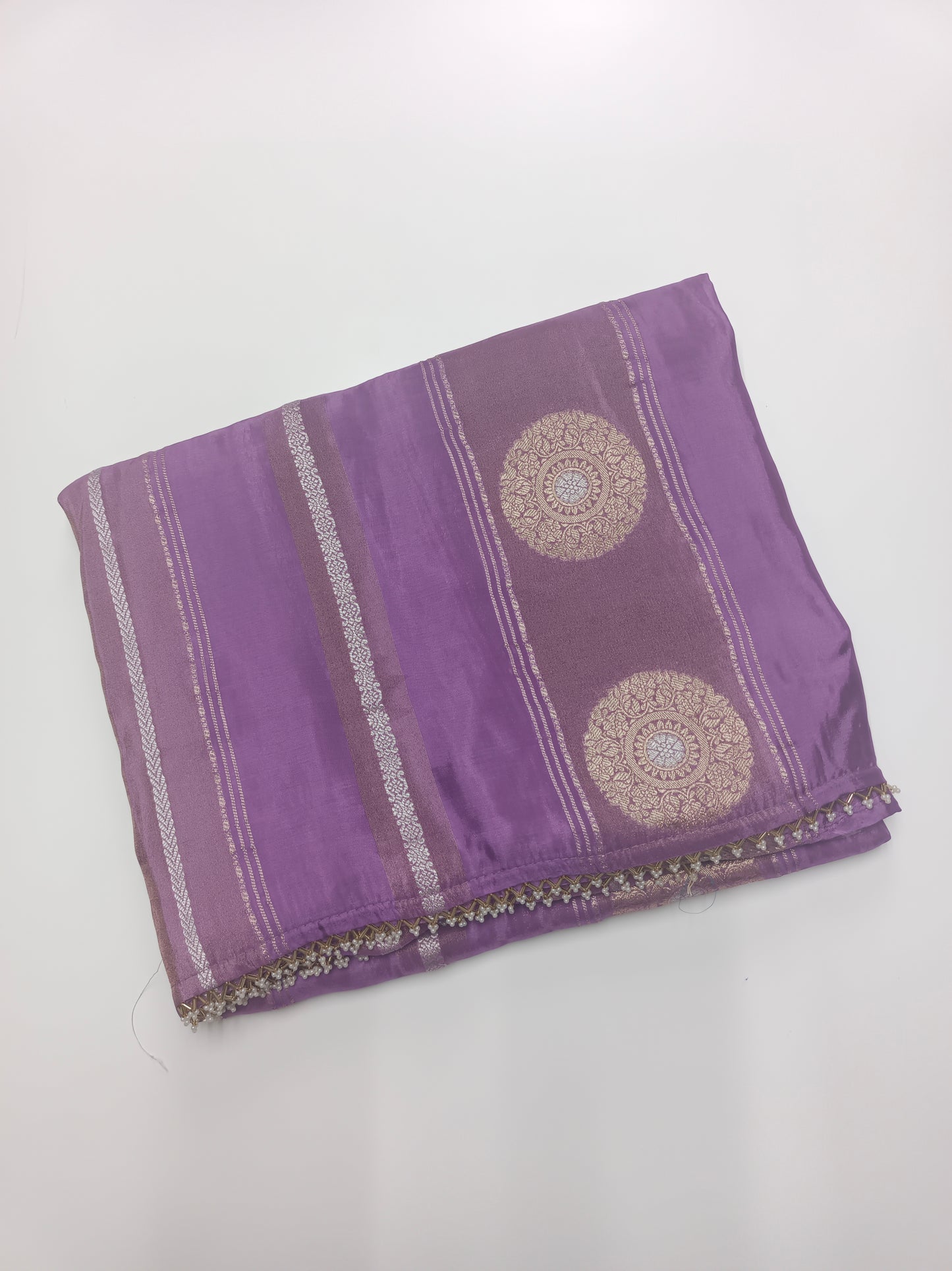 FANCY SATIN CREPE SILK SAREE