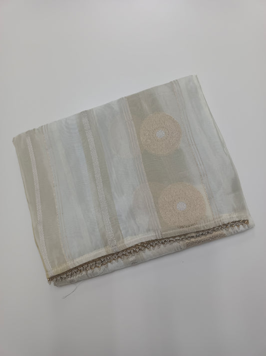 FANCY SATIN CREPE SILK SAREE