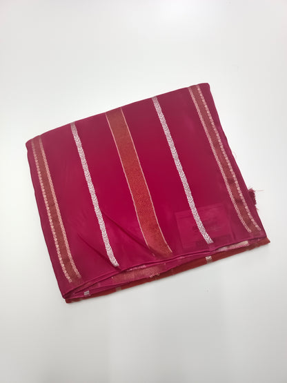 2D FANCY SATIN CREPE SILK SAREE