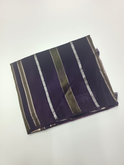 2D FANCY SATIN CREPE SILK SAREE