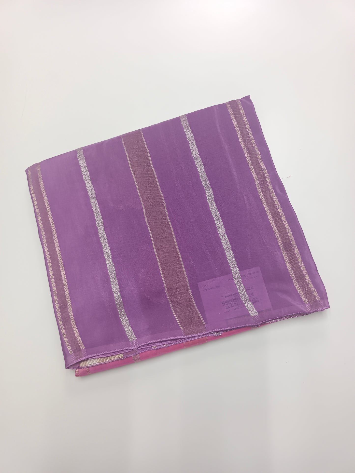 2D FANCY SATIN CREPE SILK SAREE