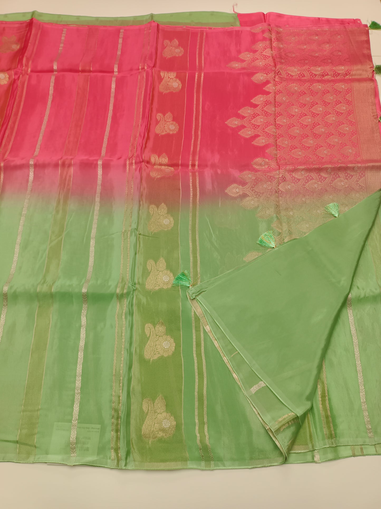 2D FANCY SATIN CREPE SILK SAREE