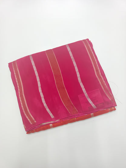 2D FANCY SATIN CREPE SILK SAREE