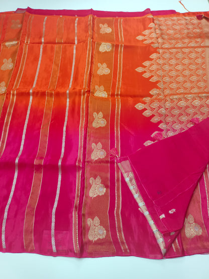 2D FANCY SATIN CREPE SILK SAREE