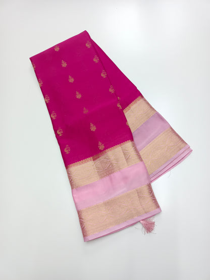 SEMI CREPE SILK SAREE