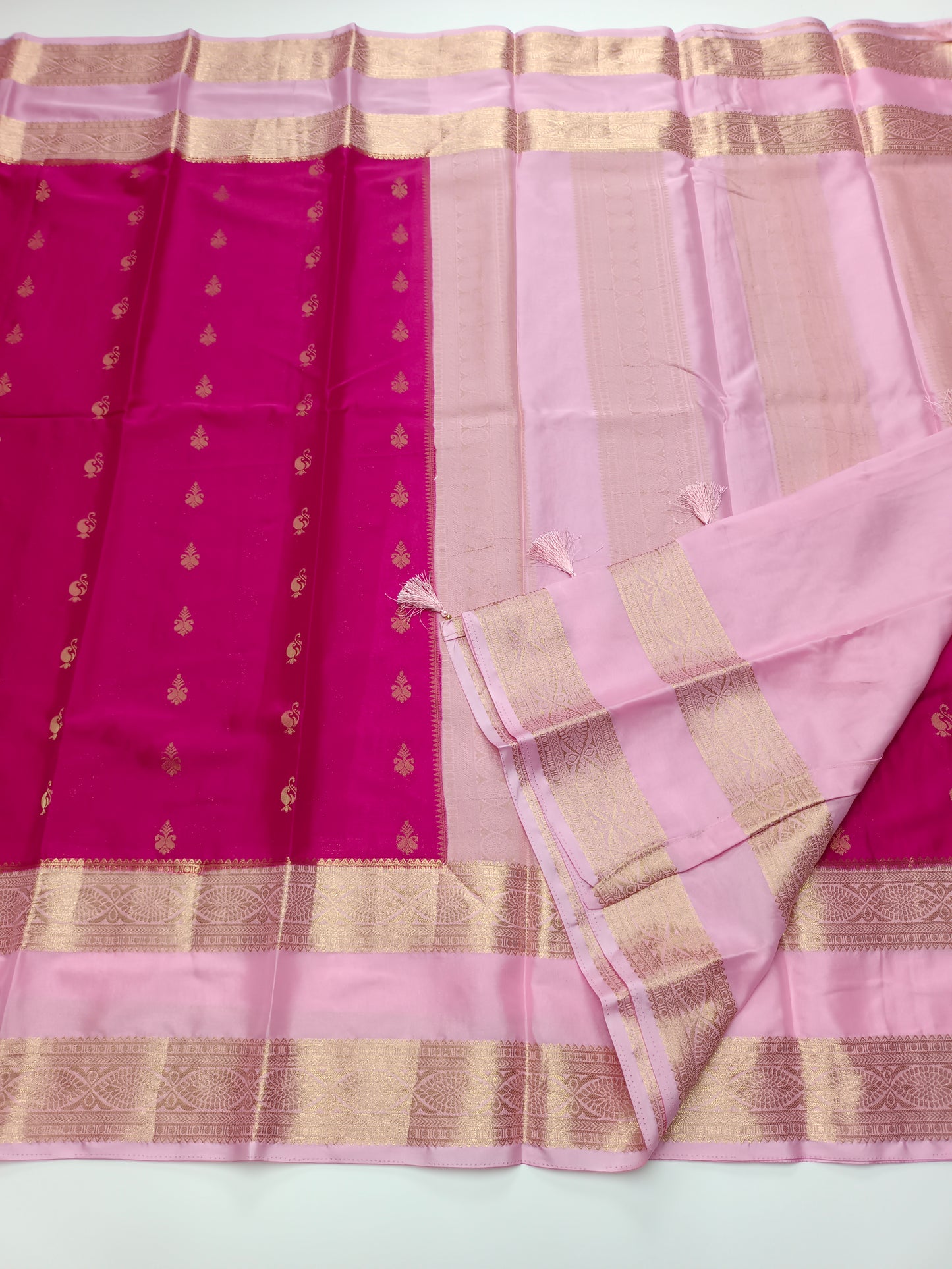 SEMI CREPE SILK SAREE