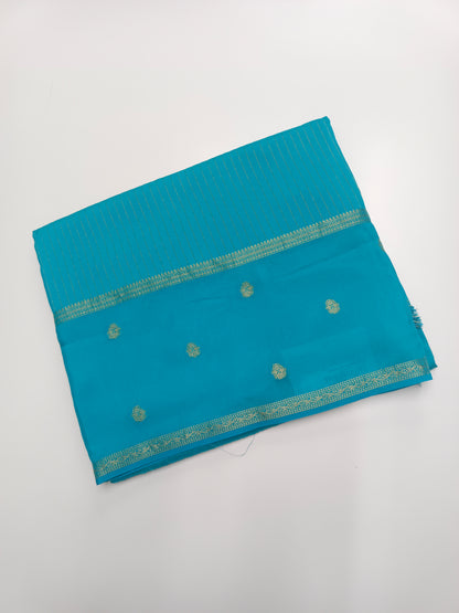 FANCY SEMI CREPE SILK SAREE