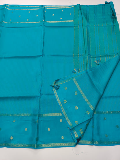 FANCY SEMI CREPE SILK SAREE