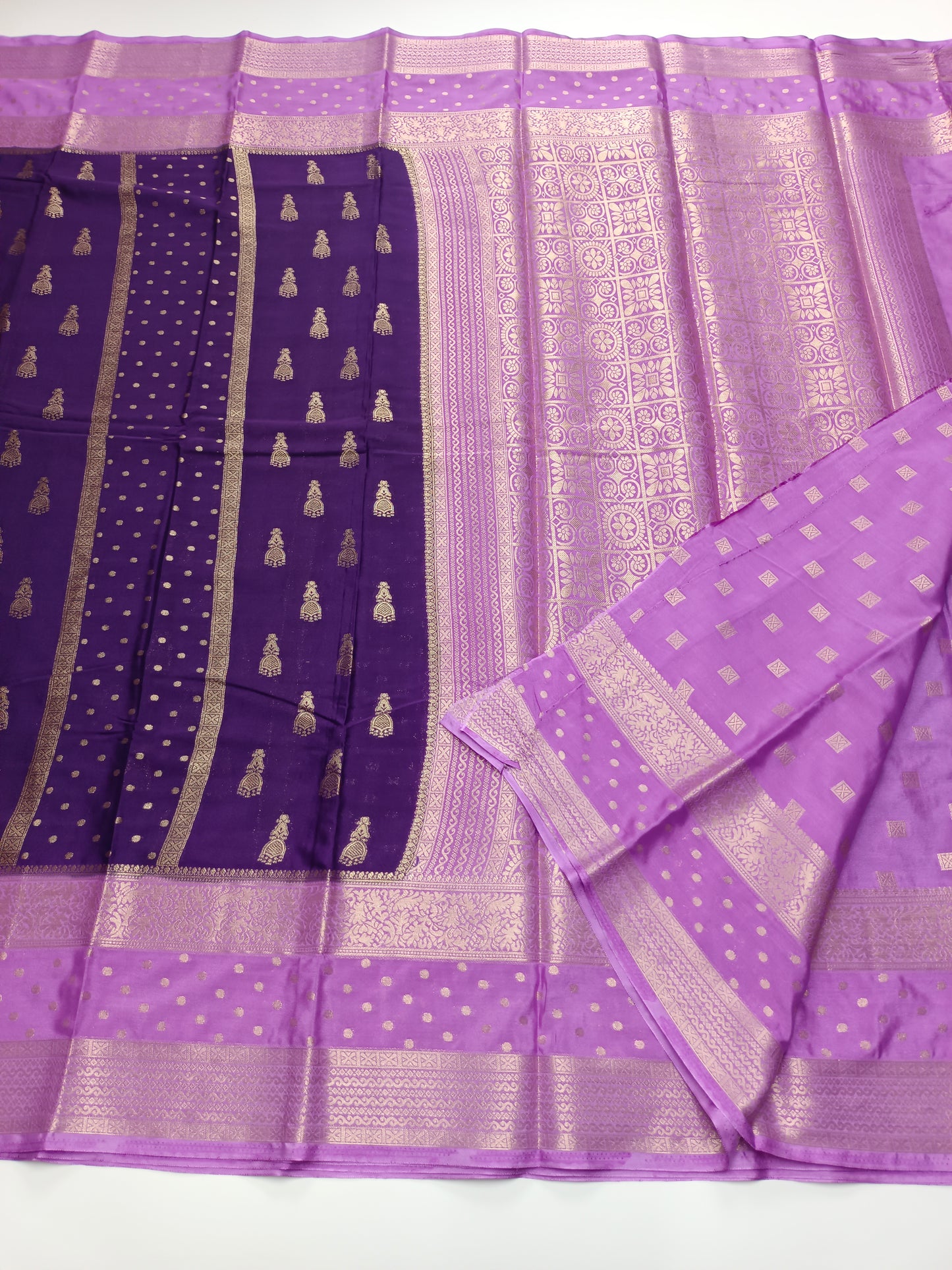 SEMI CREPE SILK SAREE