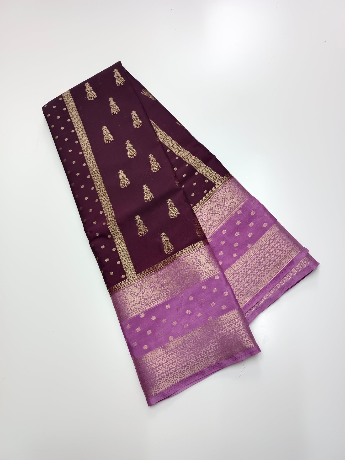 SEMI CREPE SILK SAREE