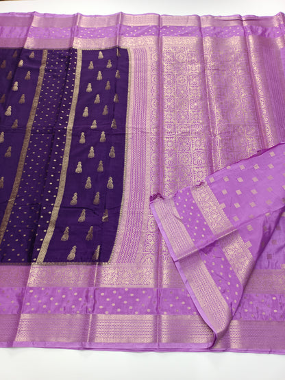 SEMI CREPE SILK SAREE