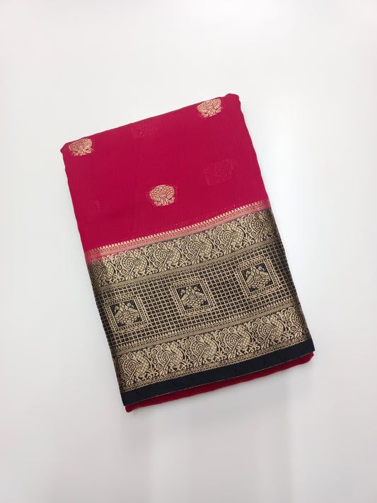 FANCY MALBARI SILK SAREE