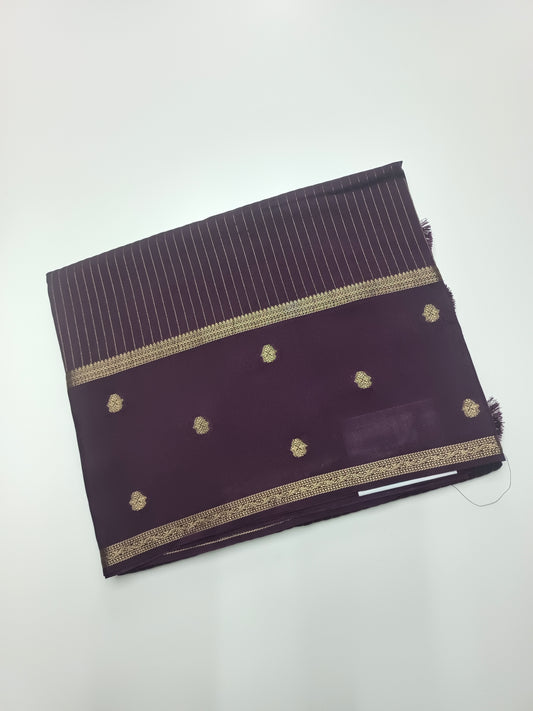 FANCY SEMI CREPE SILK SAREE