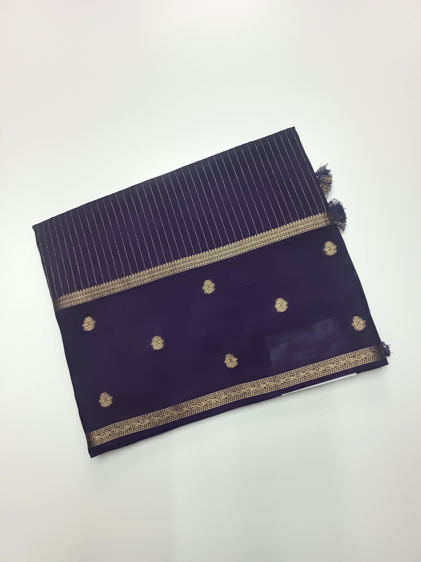 FANCY SEMI CREPE SILK SAREE