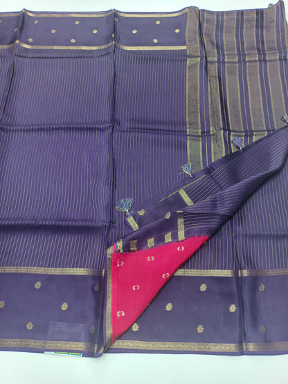FANCY SEMI CREPE SILK SAREE
