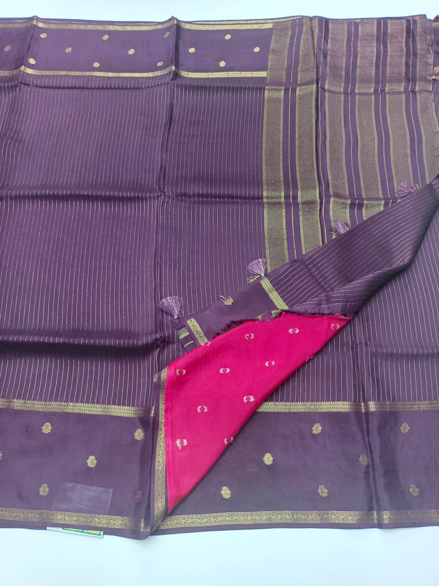 FANCY SEMI CREPE SILK SAREE