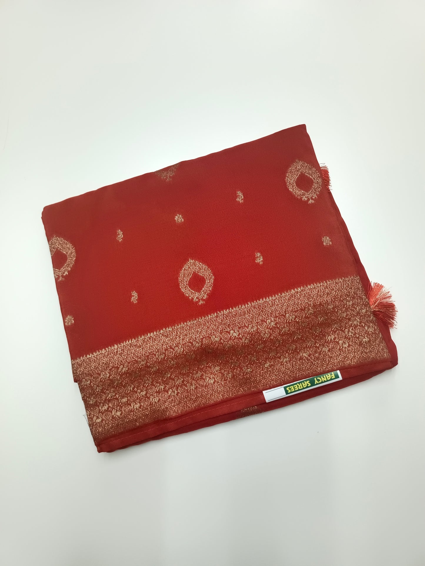 FANCY SEMI CREPE SILK SAREE
